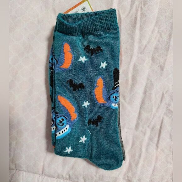 Nwt Disney Lilo & Stitch Halloween Christmas socks Bundle, one size - Picture 8 of 9